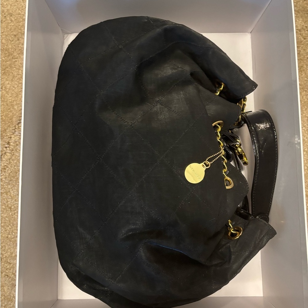 Black Quilted Shoulder Bag